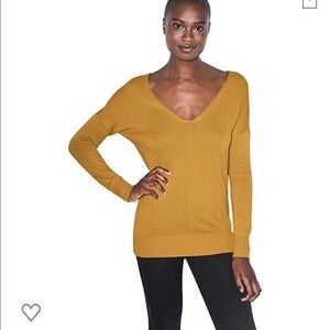 American Apparel Basic Long Sleeve Knit Sweater